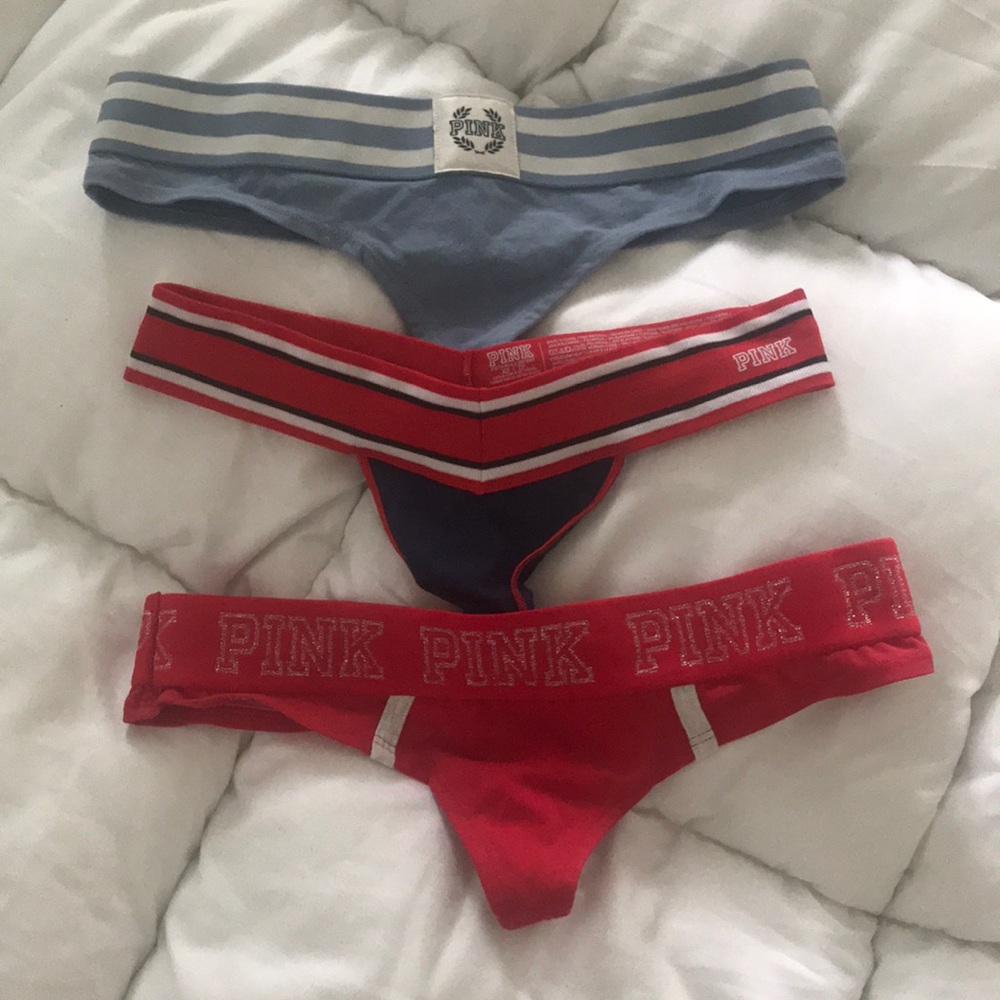 PINK VS thongs
